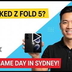 Best Place to Fix a Cracked Z Fold 5 Screen in Sydney This Spring