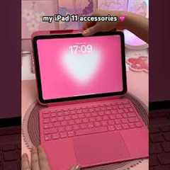 my iPad 11 accessories 😍✨ digital note taking | iPad keyboard case | apple pencil