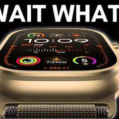 Bad News for Apple Watch Ultra 3…