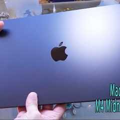 MacBook Air M4 Midnight 🌌 Unboxing & Hands-On Review! 💻✨