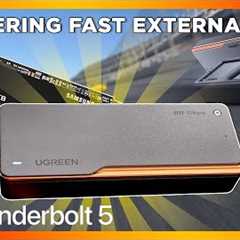 INSTALL + BENCHMARK: UGREEN THUNDERBOLT 5 SSD ENCLOSURE I SAMSUNG 990 PRO I M4 Pro Mac mini + iOS