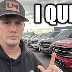 IT''S BEGUN! Car Dealers CAN''T KEEP Their Salesmen... Here''s Why!