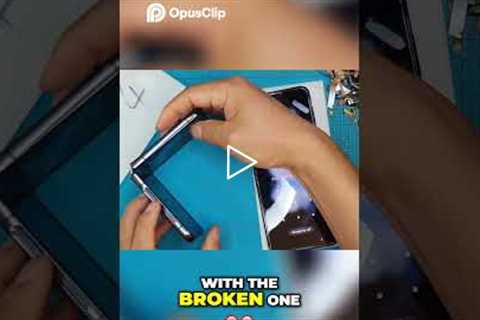 Fixing It: Side by Side Repair Tutorial [Z FLIP 4] | Sydney CBD Repair