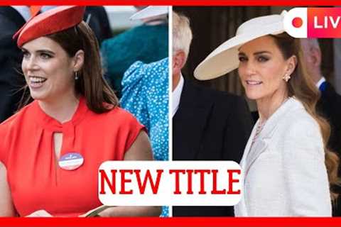 ROYALS IN SHOCK! PRINCESS EUGENIE SNATCHES NEW TITLE, LEAVING KATE MIDDLETON IN THE DUST!