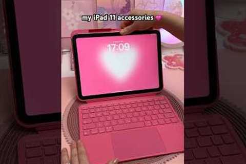 my iPad 11 accessories 😍✨ digital note taking | iPad keyboard case | apple pencil