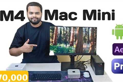 Apple Mac Mini M4 - Power, Performance & Affordable. Full Set up