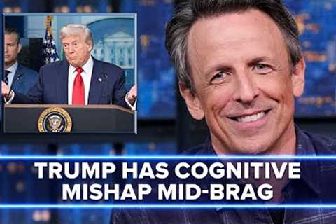 Trump Forgets Hospital Name While Bragging About Cognitive Ability