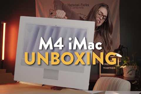NEW 2024 iMac M4 Unboxing – 10-Core CPU & GPU! (24” Retina, 24GB RAM, 512GB SSD)