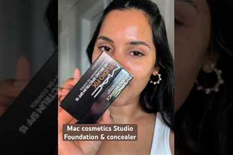 MAC Studio Fix & Radiance Concealer for Tan Skin #brownskinmakeup #maccosmetics #shayrealbeauty
