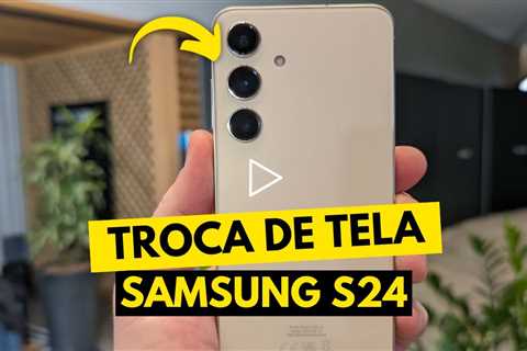 💥 Samsung Galaxy S24 com a TELA ESTOURADA! Veja o Conserto Surpreendente!
