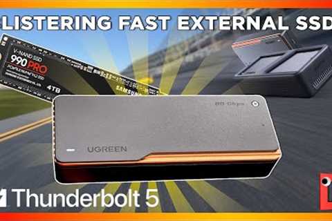 INSTALL + BENCHMARK: UGREEN THUNDERBOLT 5 SSD ENCLOSURE I SAMSUNG 990 PRO I M4 Pro Mac mini + iOS