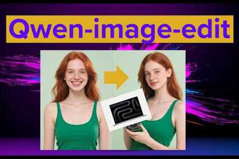 Macbook/Mac Mini run Qwen-image-edit locally