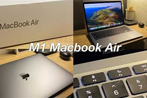 Apple M1 MacBook Air Unboxing (Space Gray)