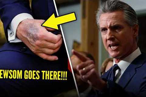 Newsom MOCKS Trump''s SICKNESS amid RUMORS of FINAL DAYS