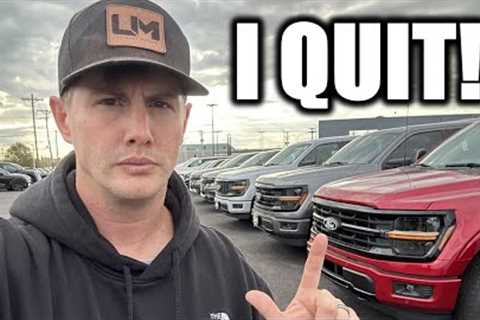 IT''S BEGUN! Car Dealers CAN''T KEEP Their Salesmen... Here''s Why!