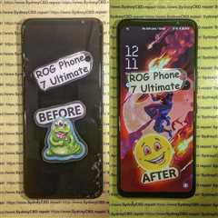Gaming Phone Screen Swap: ROG 7 Ultimate!