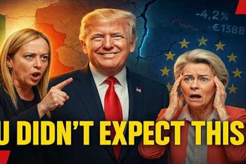 EU In CHAOS! Georgia Meloni Directly Challenges Ursula Von Der Leyen And Aligns With Trump