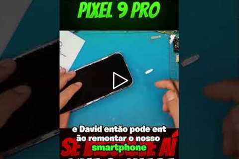 Google Pixel 9 Pro com a Tela Quebrada! Veja o Antes e Depois do Conserto!