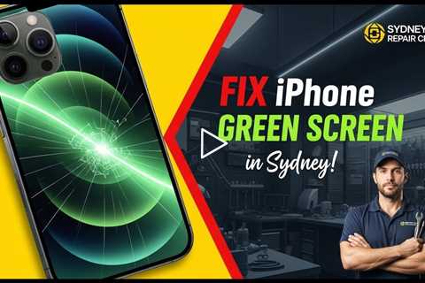 iPhone 14 Pro Max Green Screen Repair in Sydney – Fast and Reliable Solutions