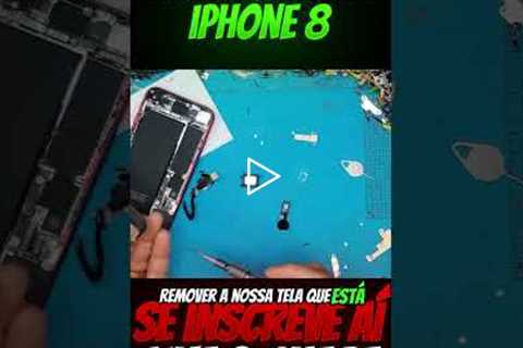 😱 iPhone 8 com a TELA QUEBRADA! Veja o Conserto Incrível!