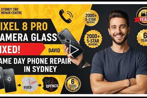 Broken Camera Outer Glass of Google Pixel 8 Pro – Who Can Replace It on the Spot in Sydney?