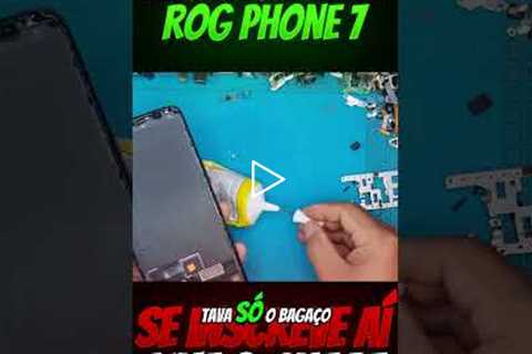 😱 Asus ROG Phone 7 com a TELA QUEBRADA! Veja o Conserto Incrível!