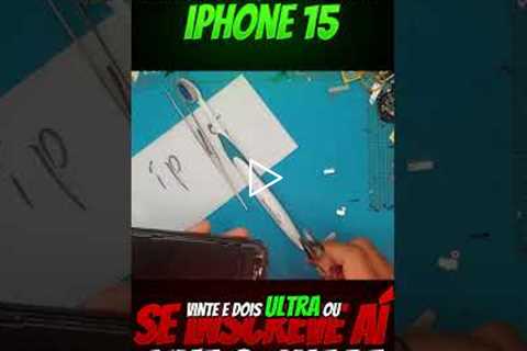 Tela do iPhone 15 Quebrou? Veja o Resultado do Conserto!