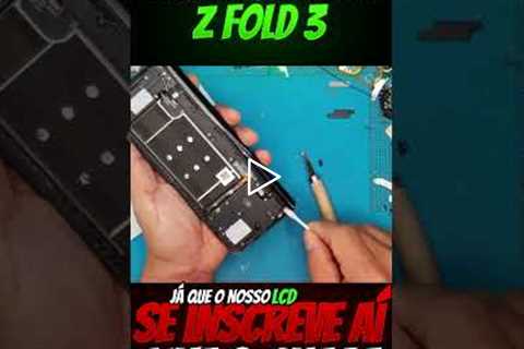 😱 Samsung Z Fold 3 com a TELA QUEBRADA! Veja o Conserto Incrível!