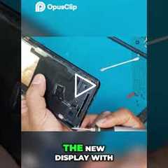 Fixing a Cracked Screen: Mini Drill to the Rescue! | Sydney CBD Repair