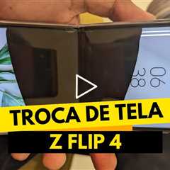 Consertamos um Flip 4 totalmente danificado — Veja a transformação! 🔥