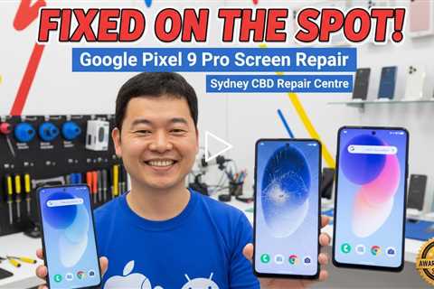 Cracked Google Pixel 9 Pro Screen — Who Can Fix It On the Spot Today?
