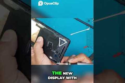 Fixing a Cracked Screen: Mini Drill to the Rescue! | Sydney CBD Repair