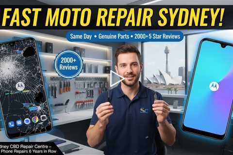 Who Can Fix a Dropped Moto Edge 20 Fusion Screen on the Spot in Sydney?