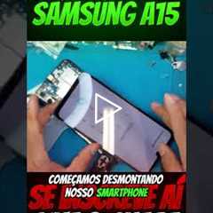 Salvei um Samsung A15 5G com a tela destruída! Veja o antes e depois!
