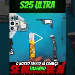 Samsung S25 Ultra destruído… e eu fiz um milagre nesse conserto! 😱📱