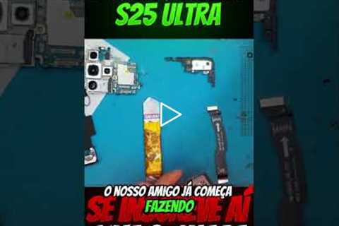Samsung S25 Ultra destruído… e eu fiz um milagre nesse conserto! 😱📱
