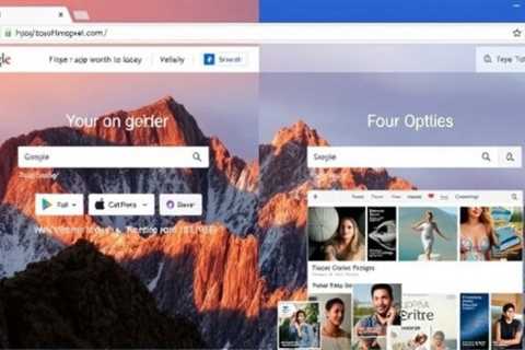Revolutionize Your Workflow with Chrome Split Screen Feature
