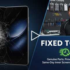 Cracked Galaxy Z Fold 5 Inner Screen Replacement in Sydney 2026 – Same Day Experts