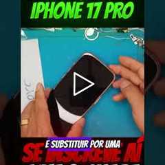 QUEBROU o iPhone 17 Pro no LANÇAMENTO… Quanto Custa Trocar a Tela? 😱💸