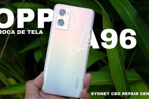 Troca de tela do OPPO A96 4G — o antes e depois surpreende! 😱