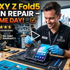 # Cracked Samsung Galaxy Z Fold5 Inner Screen Replacement in Sydney – Same Day Expert Repair