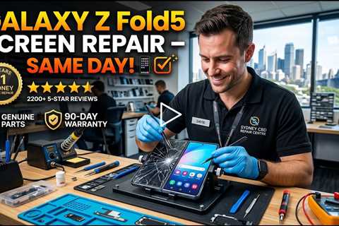 # Cracked Samsung Galaxy Z Fold5 Inner Screen Replacement in Sydney – Same Day Expert Repair