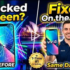 Cracked iPhone 13 Pro Max Screen Replacement in Sydney During Vivid 2026 – Fast On-the-Spot Fix
