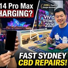 iPhone 14 Pro Max Not Charging During Vivid 2026? Get Fast Repairs in Sydney CBD